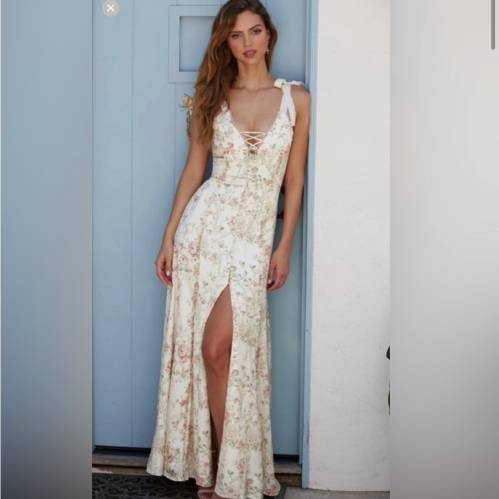 V Chapman The Eden Dress in Carmel Valley Rose, size 12